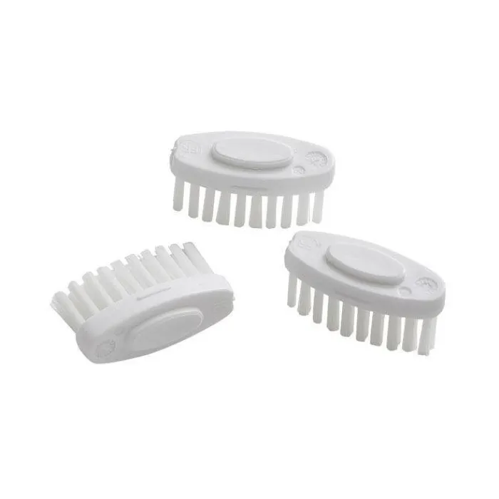 Avril Kit enfant manche jaune + 3 têtes de brosse à dents - Poils extra souples