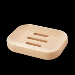 Discount Avril Porte-savon en bois de hêtre