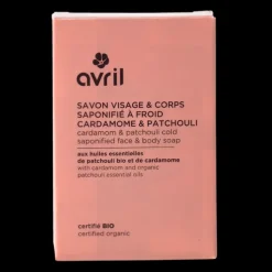 Clearance Avril Savon à froid visage & corps cardamome & patchouli
