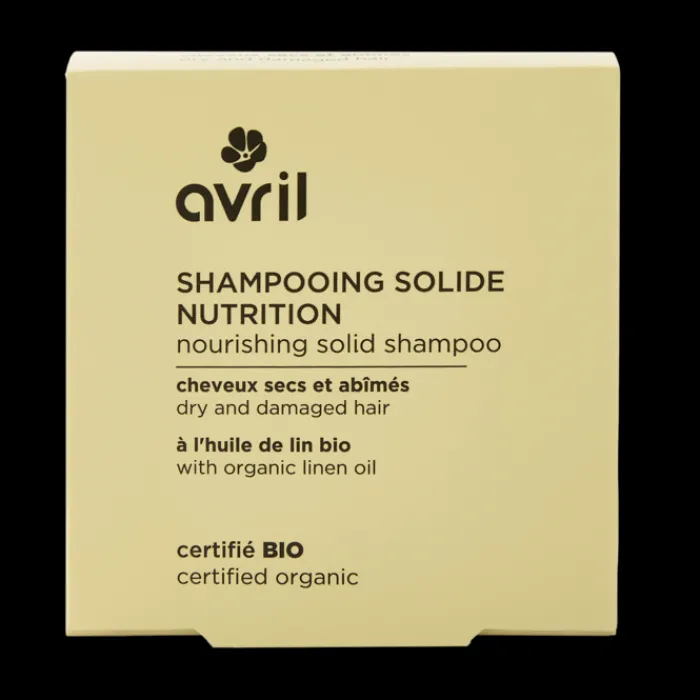 New Avril Shampooing solide nutrition cheveux secs & abîmés