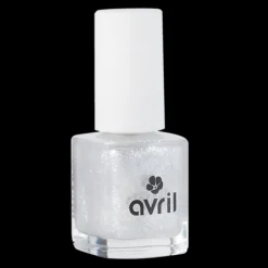 New Avril Top coat pailleté argenté