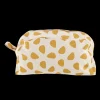 Best Avril Trousse en coton bio Jaune Grand format 27 x 18 cm